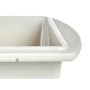 Moule à pâtisserie Kinvara HH038 HH038 Gris clair Gris foncé Silicone 1,5 L 16 x 7 x 27,5 cm Biscuit (6 Unités)
