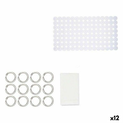Bath Set Berilo CN-B6032A-WHITE CN-B6032A-WHITE White PVC Polyethylene EVA 28 x 42 x 6 cm (12 Units)