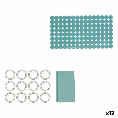 Bath Set Berilo CN-B6032A-GREEN CN-B6032A-GREEN Green PVC Polyethylene EVA 28 x 42 x 6 cm (12 Units)
