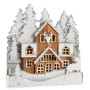 Figurine Décorative Krist+ YF19-106 YF19-106 Blanc Marron ville 44 x 43 x 6 cm Lumière (4 Unités)