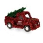Décorations de Noël Krist+ 18CH422 18CH422 Rouge Vert Camionnette 15 x 18 x 27 cm guirlande (8 Unités)