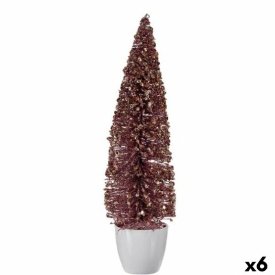Sapin de Noël Krist+ 2402/15-2-2 2402/15-2-2 Rose Plastique Sapin de Noël 10 x 38 x 10 cm (6 Unités)