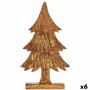 Figurine Décorative Krist+ 1122 1122 Doré Sapin de Noël 5 x 39 x 22 cm (6 Unités)