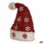 Bonnet de Père Noël Krist+ 19CD063 19CD063 Blanc Rouge Argent Bonnet de Père Noël 17 x 23 x 9,5 cm guirlande (12 Unités)
