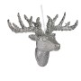 Décorations de Noël Krist+ 7199/12.75-DB9-1 7199/12.75-DB9-1 Blanc Argenté Argent renne de noël 32 cm Pendentif (4 Unités)