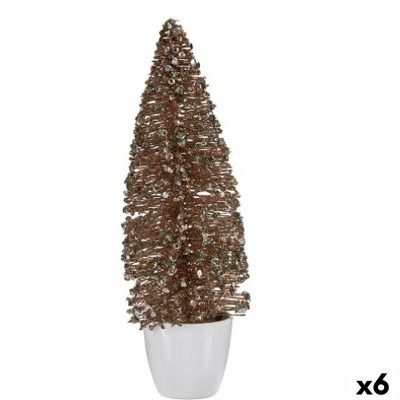 Sapin de Noël Krist+ 2420/13-2-5 2420/13-2-5 Menthe Champagne Plastique Sapin de Noël 10 x 33 x 10 cm (6 Unités)