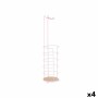 Toilet Roll Holder Berilo W7276PB - 389 W7276PB - 389 Pink 16,5 x 63,5 x 16,5 cm (4 Units)
