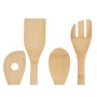 Set of Kitchen Utensils Kinvara 90960 90960 Bamboo 8 x 32 x 8 cm (12 Units)