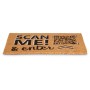 Paillasson Gift Decor MAGICAL PLACE Scan Me! Jaune Bleu Blanc Rouge Naturel PVC Fibres de coco 60 x 1 x 40 cm (12 Unités)