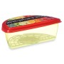 Boîte à lunch Leknes TP581-3 TP581-3 Multicouleur Plastique 1,2 L Fruits et légumes (24 Unités)