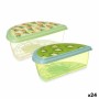 Lunch box Leknes TP581-2 TP581-2 Plastic Pineapple Kiwi 1,2 L Fruit (24 Units)