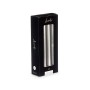 Candle Set Acorde 126-E-AR 126-E-AR Silver 2 x 2 x 20 cm 8,5 x 20,5 x 4,5 cm 9 x 21 x 4,5 cm (12 Units)