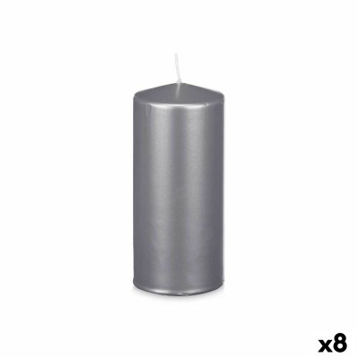 Bougie Acorde 92547 92547 Argenté 9 x 20 x 9 cm (8 Unités)