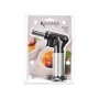 Chalumeau de Cuisine Kinvara JY-017 JY-017 Noir Argenté Argent 12 x 15,4 x 5 cm (12 Unités)