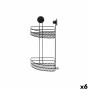 Support de douche Berilo CN-W6753-5P CN-W6753-5P Noir Acier ABS 26 x 39 x 19 cm (6 Unités)