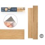 Stick Gift Decor FD830 Parquet Beige 24 Units