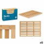 Tapis de bain Berilo BM632-6245 BM632-6245 Naturel Bambou 62 x 2 x 45 cm 45 x 62 x 62 cm (12 Unités)