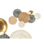 Wall Decoration Gift Decor 23SMB1563 23SMB1563 Blue White Brown Metal 72,4 x 5,1 x 42,5 cm (4 Units)