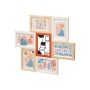 Photo frame Gift Decor 411408H 411408H Multicolour Metal MDF Wood (6 Units)