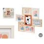 Cadre photo Gift Decor 411408H 411408H Multicouleur Métal Bois MDF (6 Unités)