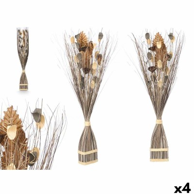 Fleur décorative Gift Decor DD115024 DD115024 Gris 14 x 100 x 10 cm 8 x 100 x 18 cm (4 Unités)