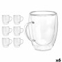 Tasse mug Vivalto OCT-DG2225L OCT-DG2225L Transparent 340 ml (6 Unités)
