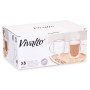 Tasse mug Vivalto OCT-DG2225L OCT-DG2225L Transparent 340 ml (6 Unités)