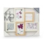 Cadre photo Gift Decor 411408K 411408K Naturel Métal Bois MDF (8 Unités)