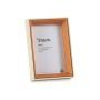 Photo frame Gift Decor 625663D 625663D White Brown Crystal MDF Wood (6 Units)