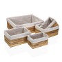 Make-up organizer Versa Cinth Water hyacinth 40 x 30 x 15 cm 30 x 15 x 40 cm 21 x 13 x 11 cm 25,5 x 17 x 13 cm