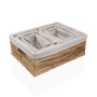 Make-up organizer Versa Cinth Water hyacinth 40 x 30 x 15 cm 30 x 15 x 40 cm 21 x 13 x 11 cm 25,5 x 17 x 13 cm