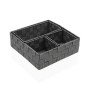 Set de basket Versa paille polypropylène Fibre de maïs 26 x 8,5 x 26 cm
