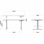 Desk Mark Adler MA-Leader 7.6 White White