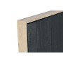 Cadre Home ESPRIT Marron Beige Abstrait Velours Urbaine (2 Unités)