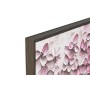 Painting Home ESPRIT Beige Pink Dark brown Romantic 103 x 4,5 x 103 cm (2 Units)