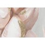 Painting Home ESPRIT Green Orange Pink Dark grey Flower Shabby Chic (2 Units)