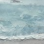 Cadre Home ESPRIT Bleu Blanc méditerranéen Mouette 140 x 3,7 x 70 cm (2 Unités)