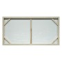 Cadre Home ESPRIT Bleu Blanc méditerranéen Mouette 140 x 3,7 x 70 cm (2 Unités)