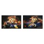 Painting Home ESPRIT Black Modern 93 X 3 X 63 CM (2 Units)