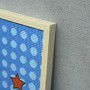 Painting Home ESPRIT Blue Green Modern 83 x 3 x 83 cm (2 Units)