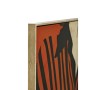 Painting Home ESPRIT Black Red Urban 83 x 4 x 123 cm (2 Units)