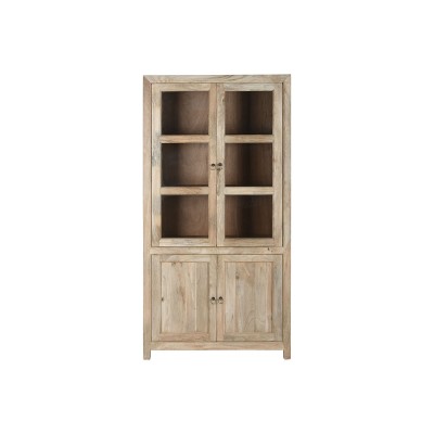 Display Stand Home ESPRIT Crystal Mango wood 90 x 40 x 180 cm