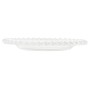 Assiette plate Home ESPRIT Transparent Verre 15,6 x 15,6 x 1,7 cm