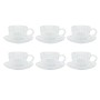 Ensemble de tasses à café Home ESPRIT Transparent 240 ml