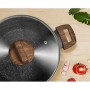 Pan Smile MGK-24 Wood Ø 24 cm Ø 16 cm Aluminium