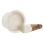 Mortier de cuisine Home ESPRIT Marbre Bois d'acacia 10 x 10 x 6,5 cm
