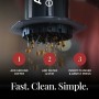 Portable Coffee Maker Aeropress 85R11 Black Transparent