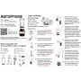 Portable Coffee Maker Aeropress 85R11 Black Transparent