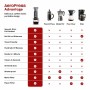 Portable Coffee Maker Aeropress 85R11 Black Transparent