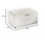 Corbeille à Pain Feel Maestro MR-1677-AR-W Blanc Acier inoxydable